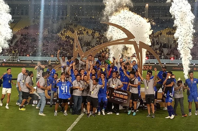 Piala Presiden 2024, Arema Kembali Raih Juara