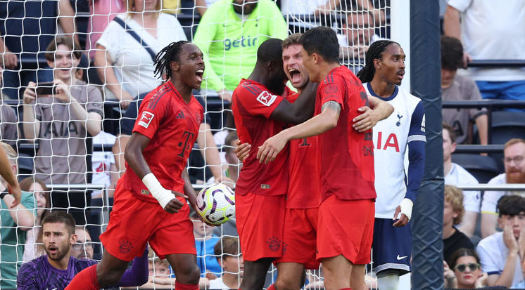 Laga Pramusim Tottenham Ditutup Dengan Kekalahan 2-3 Atas Bayern Munich