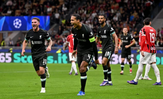 Big Match di Laga Pertama Liga Champions, Liverpool Tundukkan AC Milan 3-1