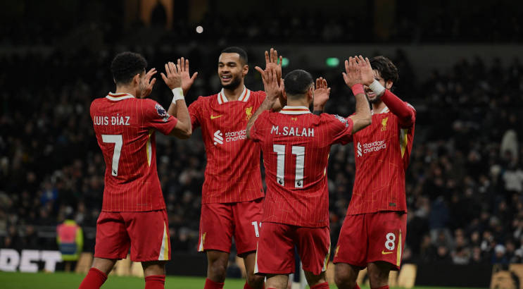 Hujan Gol di Laga Liverpool VS Tottenham Hotspur, The Reds Kokoh di Puncak Klasemen