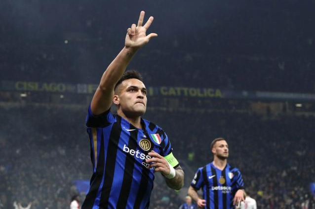 Liga Champions: Hat-trick Martinez Membawa Inter ke Tempat Pertama, Sementara AC Milan Harus Menjalani Babak Playoff