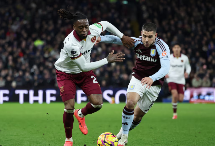 Aston Villa Tersingkir Dari Empat Besar Liga Primer Usai Ditahan Imbang 1-1 Oleh West Ham