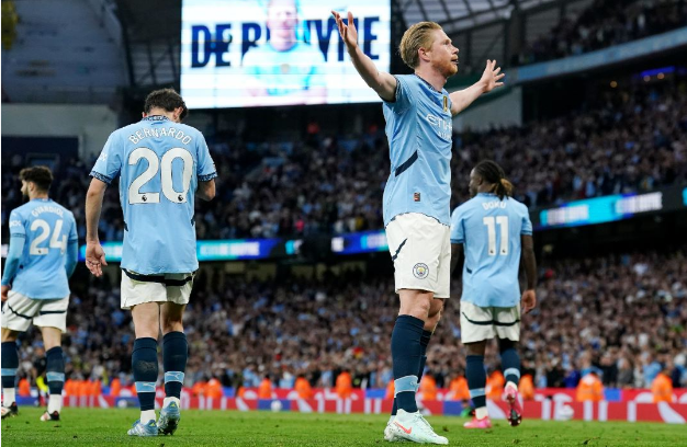 Manchester City Amankan Zona Champions Usai Taklukkan Wanderers 1-0: De Bruyne Buktikan “Belum Habis”