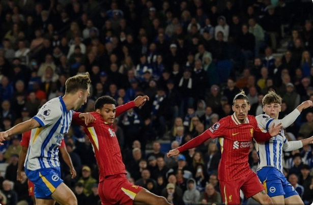 Liverpool Tersungkur di Menit Akhir Usai Brighton Paksa Dramatis 3-2