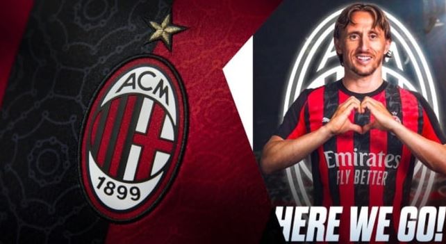 Luka Modrić Resmi Gabung AC Milan Musim Ini