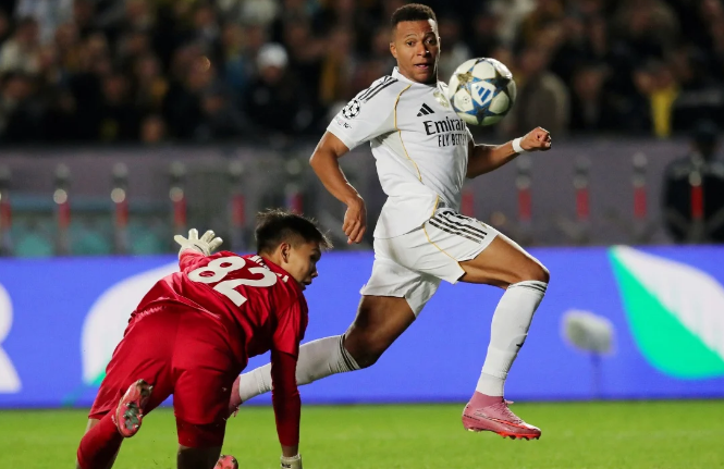 Mbappé Mengamuk: Hat-trick Bawa Real Madrid Bangkit Hajar Kairat 5-0