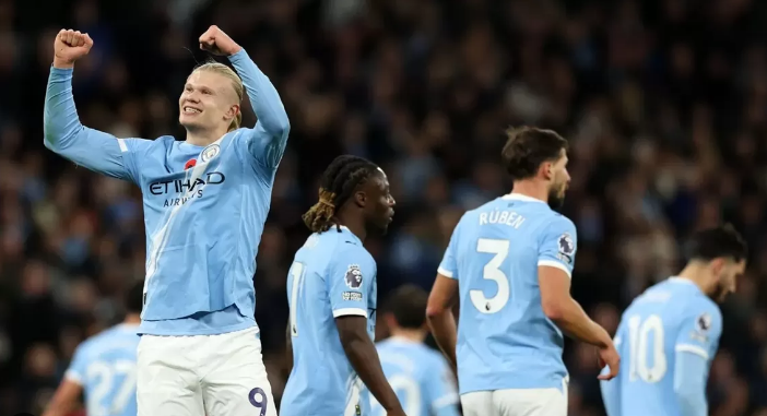 Haaland Menyala Lagi, Dua Gol Bawa Man City Meloncat ke Posisi Kedua dan Tekan Arsenal